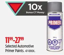 Canadian Tire Dupli Color Selected Automotive Primer Paints offer