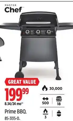 Canadian Tire Master-chef Prime BBQ offer