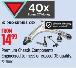 Canadian Tire Premium Chassis Components offer