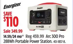 Canadian Tire Energizer 288Wh Portable Power Station offer
