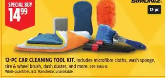 Canadian Tire 12-PC CAR CLEANING TOOL KIT offer