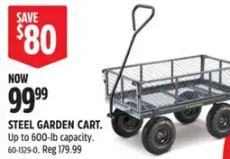 Canadian Tire YARDWORKS STEEL GARDEN CART offer
