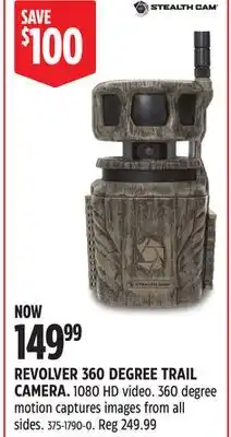 Canadian Tire STEALTH CAM REVOLVER 360 DEGREE TRAIL CAMERA offer