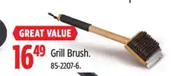 Canadian Tire Master-chef Grill Brush offer