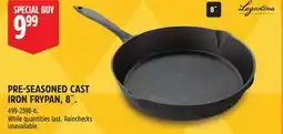 Canadian Tire Lagostina Pre-Seasoned Cast Iron Frypan 8 offer