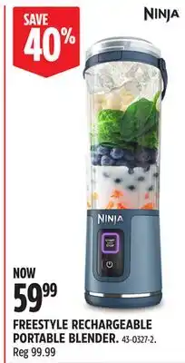 Canadian Tire Ninja FREESTYLE RECHARGEABLE PORTABLE BLENDER offer
