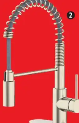 Canadian Tire DANZE STAINLESS STEEL KITCHEN FAUCET offer
