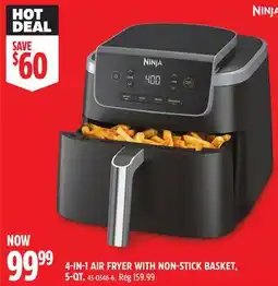 Canadian Tire NINJA 4-IN-1 AIR FRYER WITH NON-STICK BASKET offer