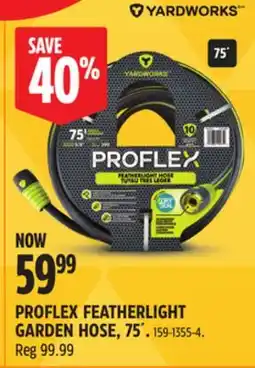 Canadian Tire YARDWORKS PROFLEX FEATHERLIGHT GARDEN HOSE, 75´ offer
