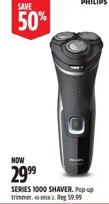 Canadian Tire Philips SERIES 1000 SHAVER offer