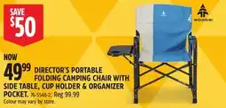 Canadian Tire WOODS DIRECTOR PORTABLE FOLDING CAMPING CHAIR offer