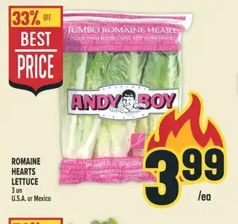 Marché Adonis ROMAINE HEARTS LETTUCE offer