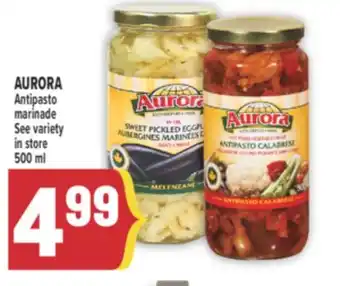 Marché Adonis AURORA Antipasto marinade offer