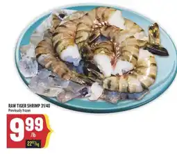 Marché Adonis RAW TIGER SHRIMP 31/40 offer
