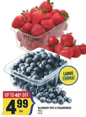 Marché Adonis BLUEBERRY PINT & STRAWBERRY offer