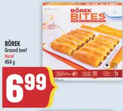 Marché Adonis BÖREK Ground beef Halal offer