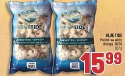 Marché Adonis BLUE TIDE Peeled raw white shrimps 26/30 offer