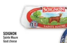 Marché Adonis SOIGNON Sainte Maure Goat cheese offer