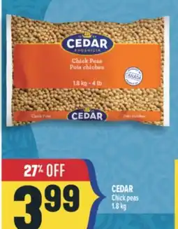 Marché Adonis CEDAR Chick peas offer