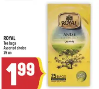 Marché Adonis ROYAL Tea bags offer