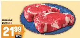 Marché Adonis BEEF RIB EYE STEAK offer
