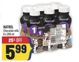 Marché Adonis NATREL Chocolate milk offer