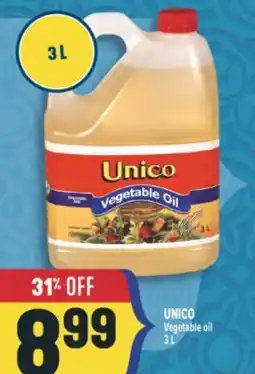 Marché Adonis UNICO Vegetable oil offer