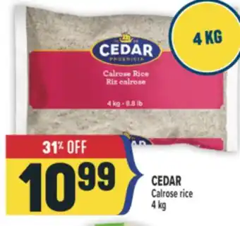 Marché Adonis CEDAR Calrose rice offer