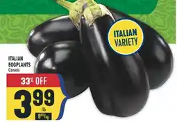Marché Adonis ITALIAN EGGPLANTS offer