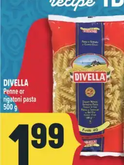Marché Adonis DIVELLA Penne or rigatoni pasta offer