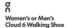 Sport Chek ON CLOUD 6 WALKING SHOE offer