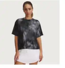 Sport Chek UNDER ARMOUR WOMEN'S VANISH ENERGY CROP PRINT TEE OR RIVAL WOVEN PANT offer