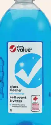 Giant Tiger Giant Value glass cleaner refill offer