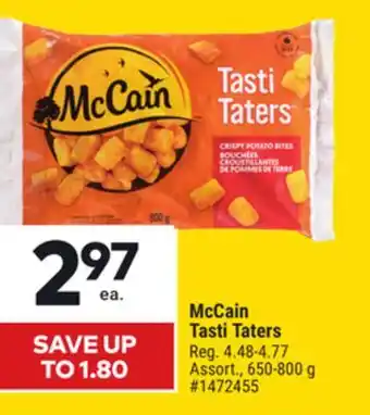 Giant Tiger McCain Tasti Taters offer