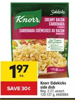 Giant Tiger Knorr Sidekicks side dish offer