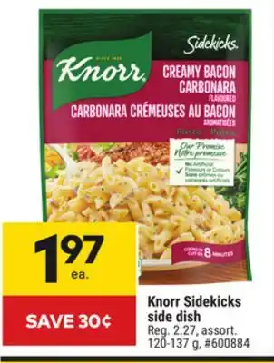 Giant Tiger Knorr Sidekicks side dish offer