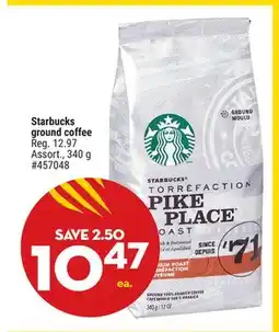 Giant Tiger Starbucks ground coffee offer