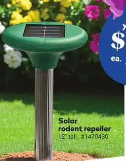 Giant Tiger Solar rodent repeller offer
