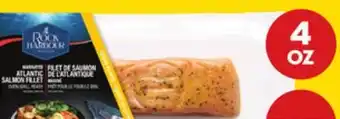 Giant Tiger Rock Harbour Seafood Atlantic salmon fillet offer