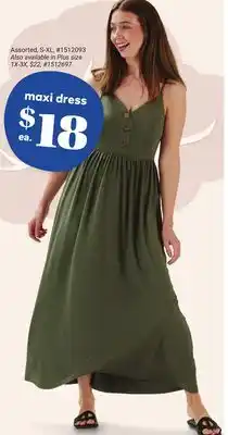 Giant Tiger maxi dress offer