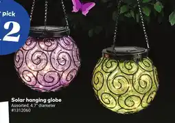 Giant Tiger Solar hanging globe offer