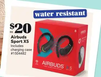 Giant Tiger Airbuds Sport X5 offer