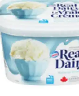 Giant Tiger Real Dairy ice cream offer