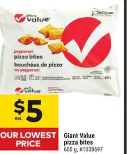 Giant Tiger Giant Value pizza bites offer