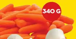 Giant Tiger mini carrots, 340 g offer