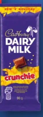 Giant Tiger CADBURY DAIRY MILK Family Bar offer