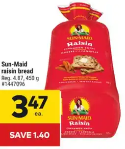 Giant Tiger Sun-Maid raisin bread offer