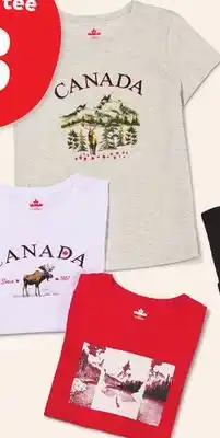 Giant Tiger Women's screen tee offer