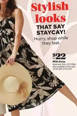 Giant Tiger Midi dress offer