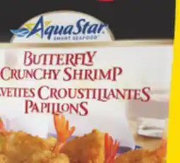 Giant Tiger Aqua Star frozen breaded shrimp offer